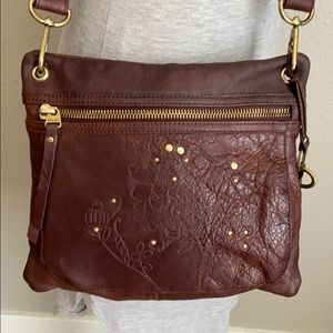 Fossil Distressed Leather Crossbody